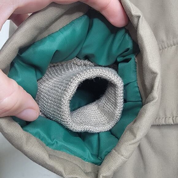 Vinitage Sears Fieldmaster Fur Collar Zipper & Button Front Winter Coat Size L - Picture 8 of 16